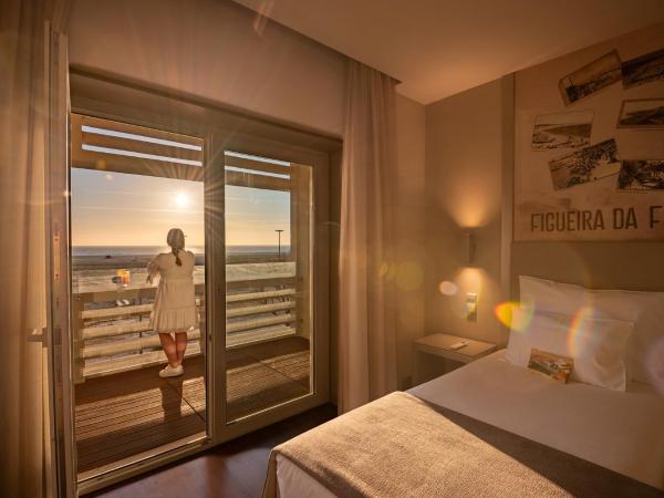 Vila Gale Collection Figueira da Foz : photo 2 de la chambre chambre lits jumeaux - vue sur mer