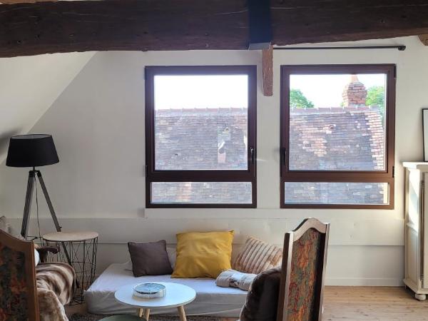 Le chêne fleuri : photo 4 de la chambre appartement 1 chambre avec vue