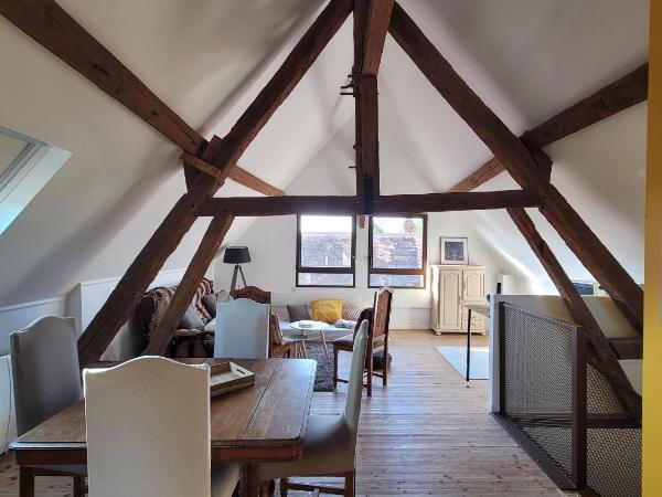 Le chêne fleuri : photo 3 de la chambre appartement 1 chambre avec vue