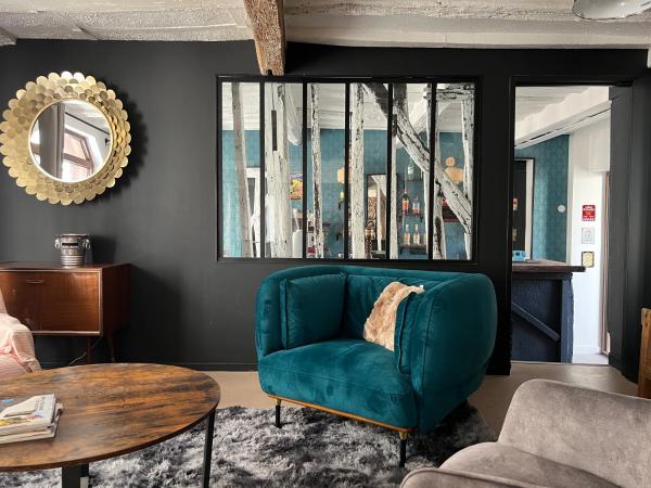 Le chêne fleuri : photo 9 de la chambre chambre double - vue sur jardin