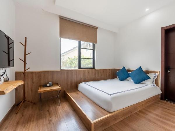茶墅民宿 : photo 5 de la chambre chambre double avec salle de bains privative
