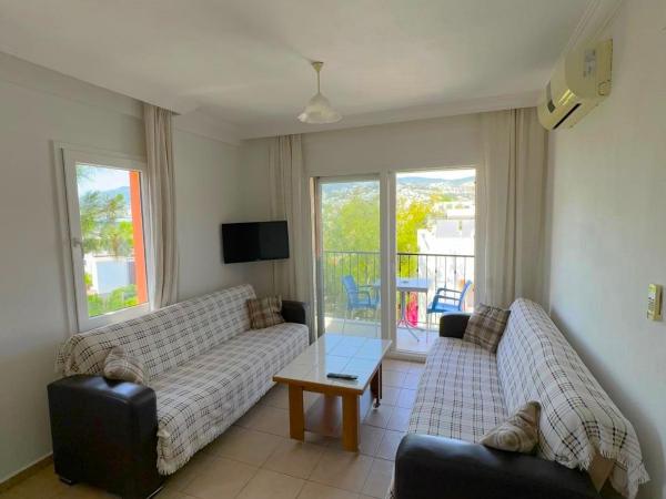 Pinky Apart Otel Bodrum : photo 2 de la chambre chambre lits jumeaux standard