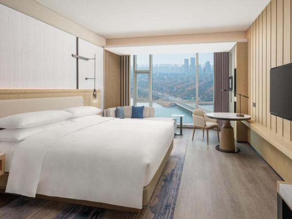 Qingdao Marriott Hotel Jiaozhou : photo 3 de la chambre chambre lit king-size classique