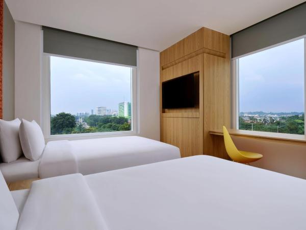 Aloft South Jakarta : photo 4 de la chambre chambre 2 lits jumeaux/simples deluxe