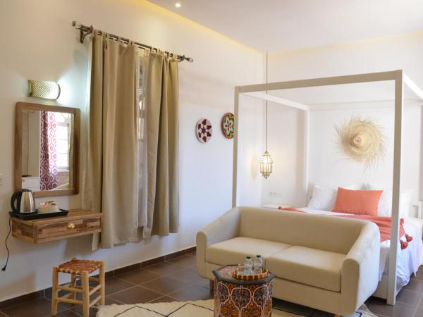 RIAD SABIDI : photo 2 de la chambre chambre lit queen-size - vue sur jardin