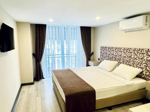 Toprak City Hotel Antalya : photo 2 de la chambre chambre double - vue sur jardin