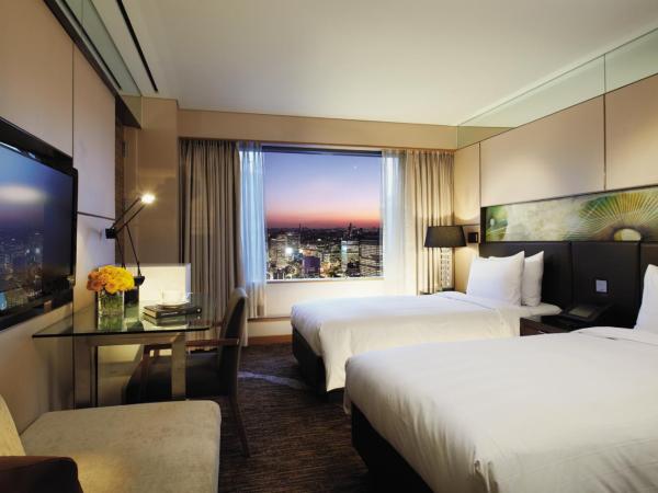 Lotte Hotel Seoul : photo 7 de la chambre chambre lits jumeaux supérieure + 1 lit d'appoint (gigogne) - tour principale