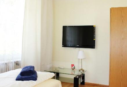 Apartment-Hotel-Dahlem : photo 3 de la chambre chambre simple avec salle de bains