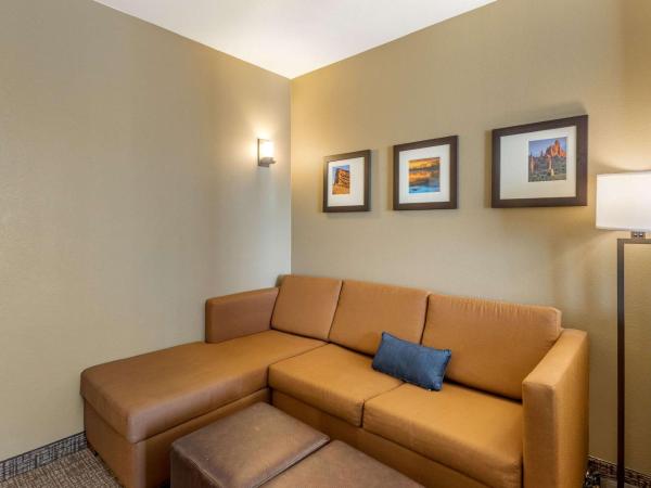 Comfort Suites Near Denver Downtown : photo 3 de la chambre suite lit king-size avec canapé-lit