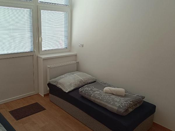 Penzion Hády : photo 9 de la chambre chambre lits jumeaux avec salle de bains commune