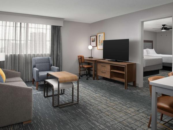 Homewood Suites by Hilton San Antonio Riverwalk/Downtown : photo 1 de la chambre suite 1 chambre avec 2 lits queen-size