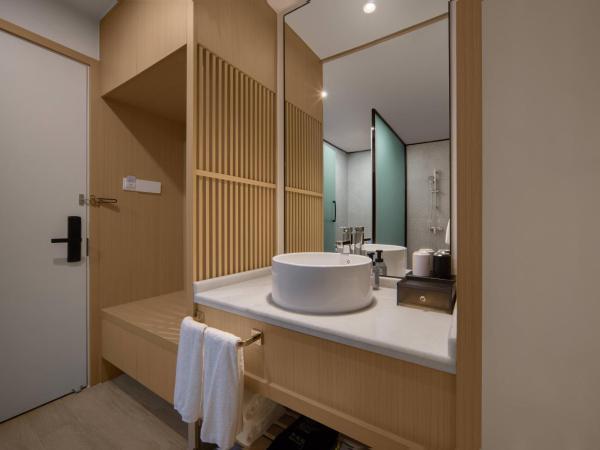 Quantum Inn - Hangzhou East Railway Station : photo 2 de la chambre chambre lit king-size deluxe