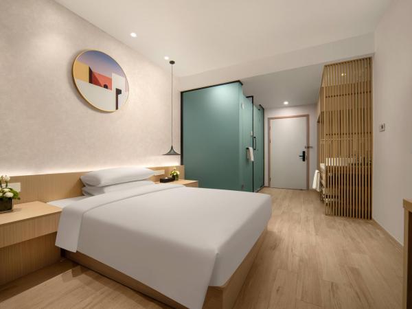 Quantum Inn - Hangzhou East Railway Station : photo 4 de la chambre chambre lit king-size deluxe