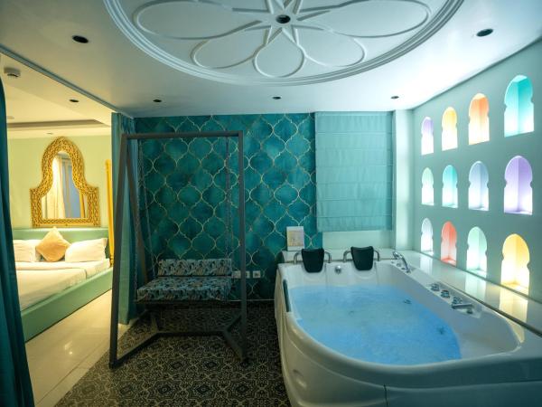 Orsom Stays - Sector 42 Gurgaon : photo 1 de la chambre chambre lit king-size supérieure