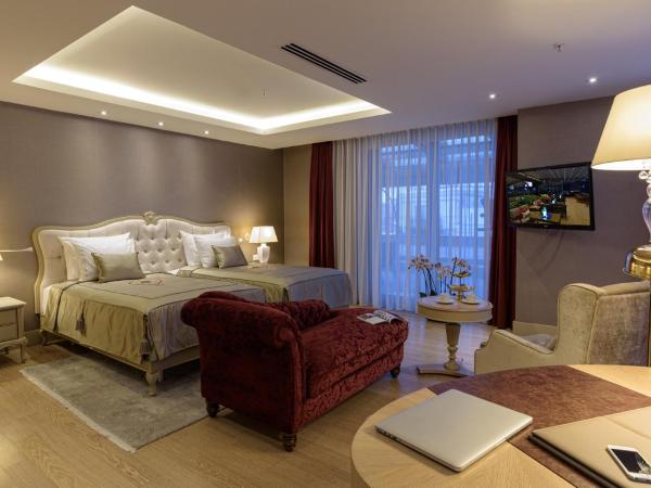 CVK Park Bosphorus Hotel Istanbul : photo 6 de la chambre suite park prestige suites lit king-size