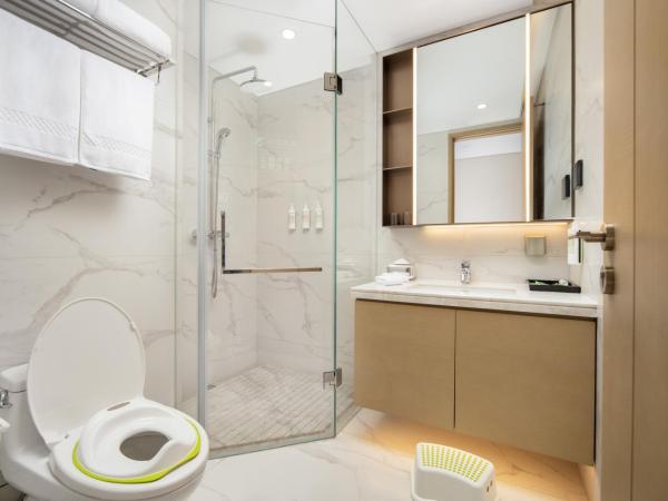 苏州山塘街华贸姑苏里服务公寓 : photo 8 de la chambre suite familiale