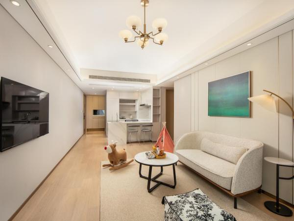 苏州山塘街华贸姑苏里服务公寓 : photo 1 de la chambre studio