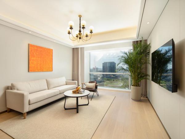 苏州山塘街华贸姑苏里服务公寓 : photo 1 de la chambre suite 2 chambres