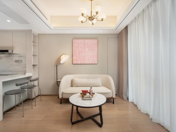 苏州山塘街华贸姑苏里服务公寓 : photo 4 de la chambre chambre double supérieure