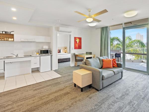 Quest South Brisbane : photo 2 de la chambre appartement 1 chambre accessible aux personnes à mobilité réduite