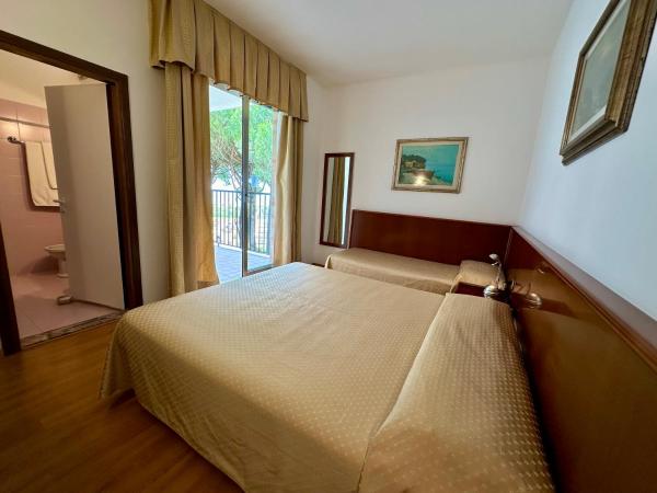 Hotel Beau Rivage Pineta : photo 2 de la chambre chambre simple avec balcon