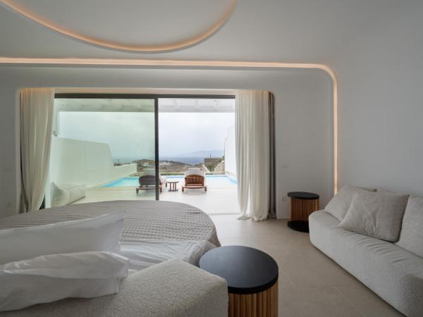 Muse Of Mykonos Luxury Suites : photo 1 de la chambre grand suite with outdoor pool