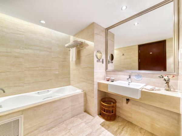 海外海纳川酒店拱墅万达广场渡驾桥地铁站店 : photo 1 de la chambre chambre lits jumeaux deluxe