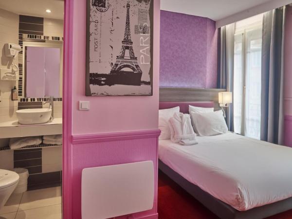Hôtel Poussin : photo 7 de la chambre chambre double ou lits jumeaux