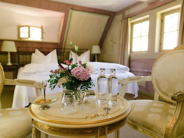 Hotel Villa Sorgenfrei & Restaurant Atelier Sanssouci : photo 2 de la chambre chambre double - himmelreichzimmer