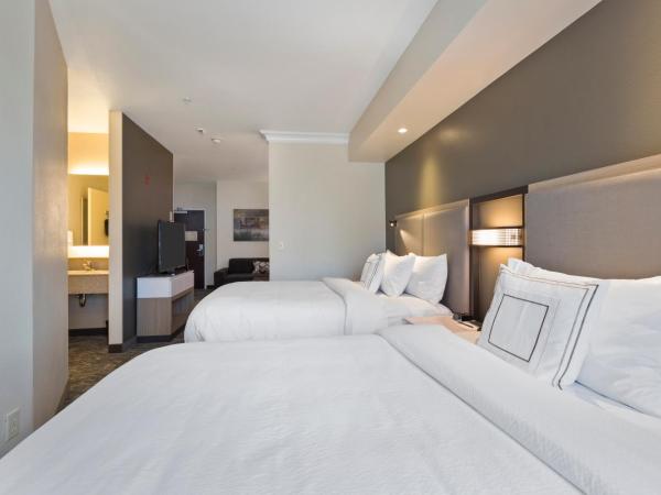 SpringHill Suites by Marriott Sacramento Natomas : photo 1 de la chambre suite 2 lits queen-size avec canapé-lit et lit gigogne