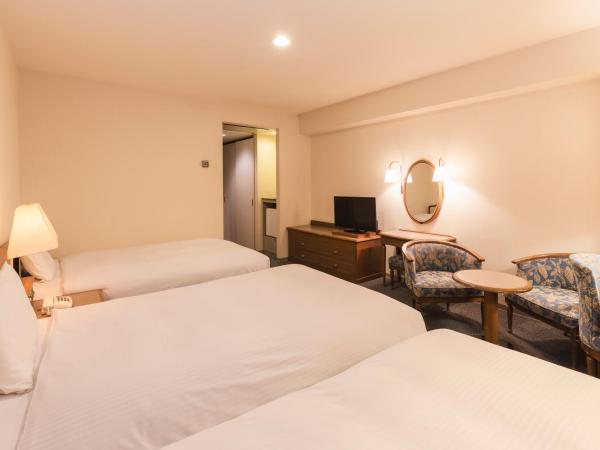 Hotel Sunroute Niigata : photo 4 de la chambre chambre lits jumeaux de luxe - fumeurs