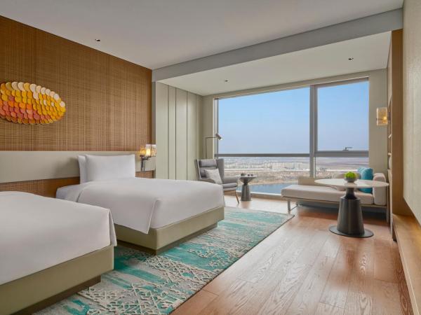 Artyzen Lingang Shanghai : photo 4 de la chambre chambre lits jumeaux - vue sur ville