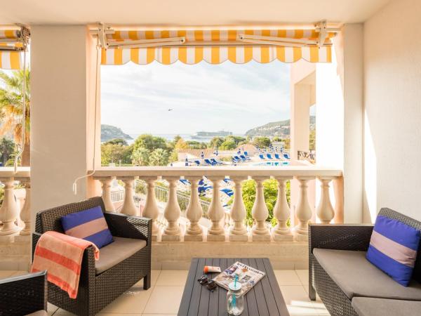 Résidence Pierre & Vacances l'Ange Gardien : photo 3 de la chambre two-bedroom apartment with air conditioning and terrace (7 people) - sea view