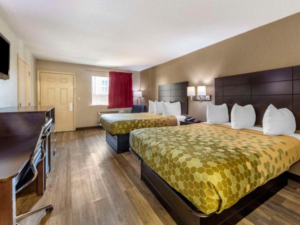 Econo Lodge Near Lackland Air Force Base-SeaWorld : photo 1 de la chambre chambre 2 lits queen-size - non-fumeurs