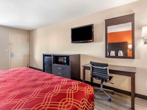 Econo Lodge Near Lackland Air Force Base-SeaWorld : photo 3 de la chambre chambre lit king-size pour personnes à mobilité réduite - non-fumeurs