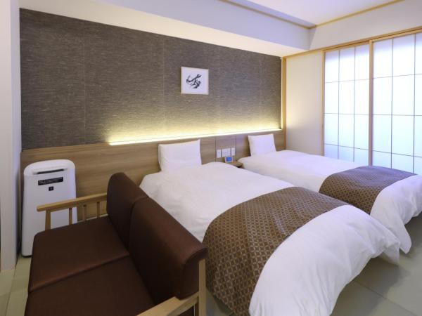 Dormy Inn Premium Ginza : photo 7 de la chambre chambre lits jumeaux supérieure