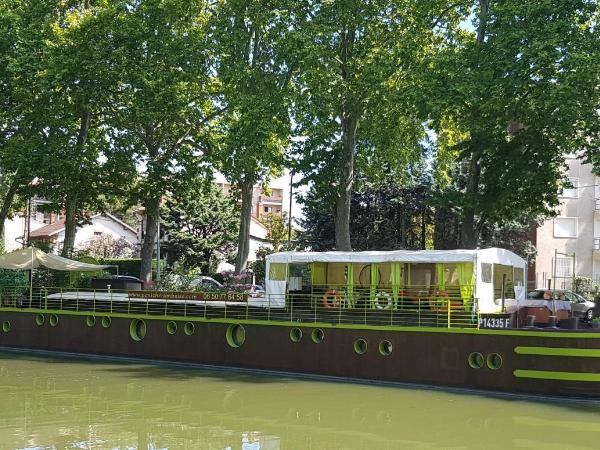Péniche Amboise Toulouse Centre : photo 3 de la chambre chambre double avec salle de bains privative