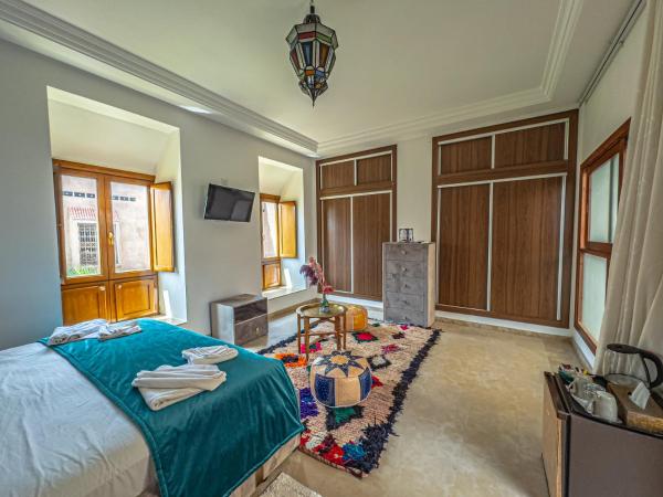 Riad Kenza : photo 9 de la chambre suite lit king-size