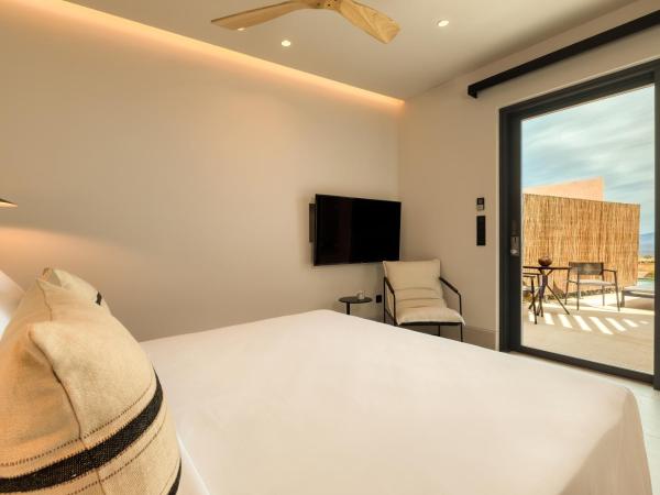 Domes Novos Santorini, Autograph Collection : photo 7 de la chambre senses retreat sea view with zen pool