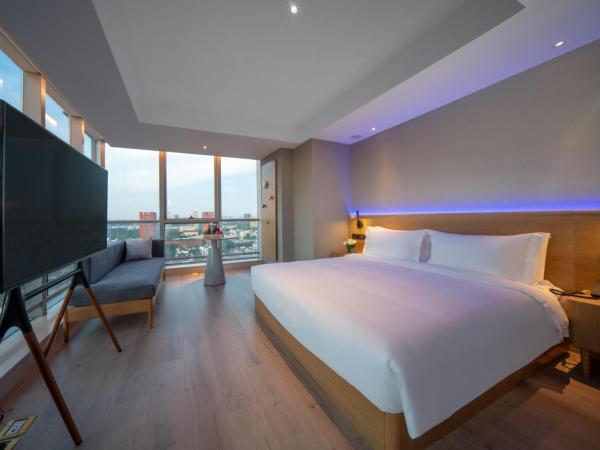 Westlake Art Hotel -Xiasha University Town Branch : photo 7 de la chambre chambre lit queen-size deluxe