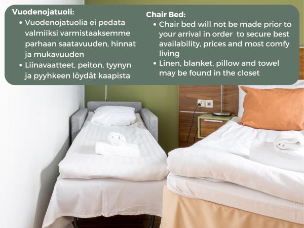 Hiisi Hotel Helsinki Jätkäsaari : photo 8 de la chambre chambre lits jumeaux standard