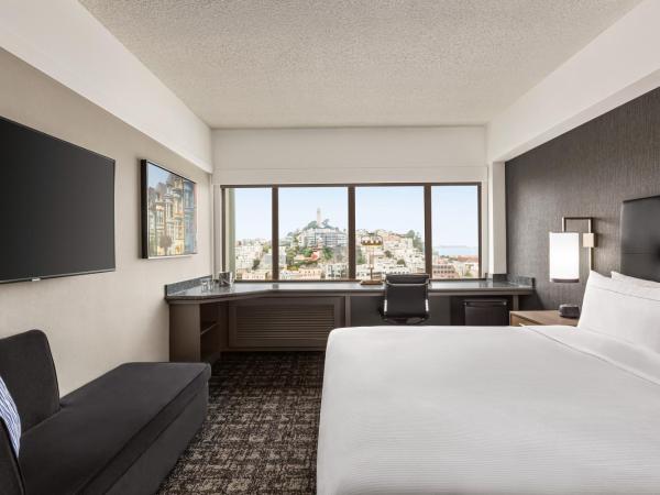 Hilton San Francisco Financial District : photo 9 de la chambre chambre lit king-size deluxe - vue sur baie