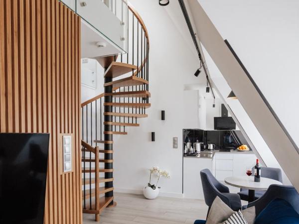 Odrzańska Residence Old Town : photo 3 de la chambre appartement en duplex