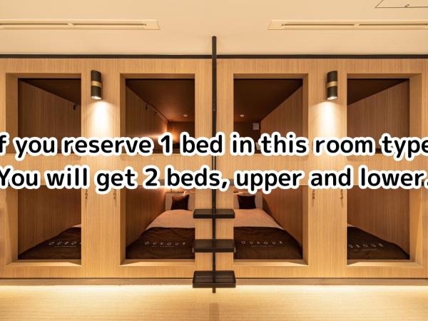 CAFE/MINIMAL HOTEL OUR OUR : photo 2 de la chambre dortoir mixte