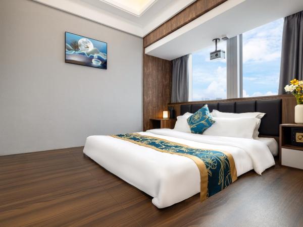 Xingyin Cloudy Hotel Guangzhou Changgang Subway Station - Free Shuttle Bus to Canton Fair Complex During Canton Fair Period : photo 8 de la chambre city view king suite