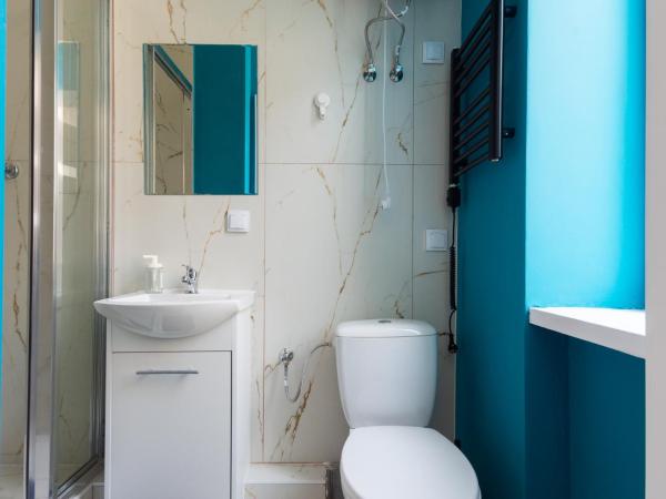 Centrum3a Łódź Próchnika 21 : photo 4 de la chambre chambre deluxe double ou lits jumeaux