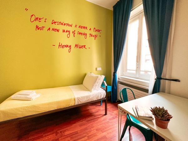 Ostello Bello Milano Centrale : photo 10 de la chambre chambre simple avec salle de bains privative