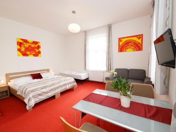Penzion U sv. Kryštofa : photo 3 de la chambre grande chambre double 