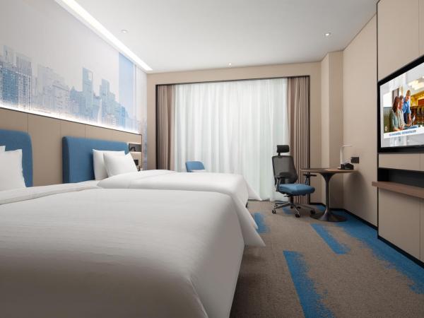 Hilton by Hampton Chengdu North Railway Station : photo 3 de la chambre chambre lits jumeaux supérieure