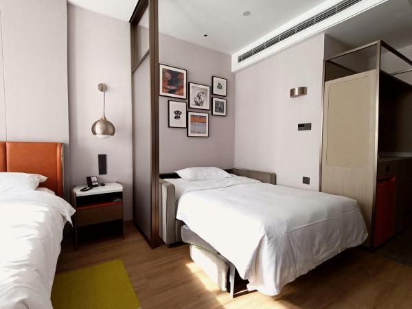 Home2 Suite by Hilton Hangzhou Qianjiang New Town : photo 3 de la chambre chambre double deluxe